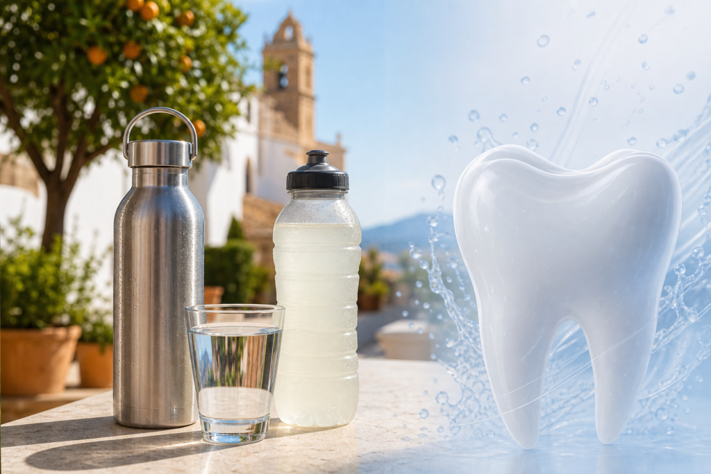 Bebidas isotónicas y energéticas en verano: cómo pueden afectar a los dientes y cómo reducir el riesgo